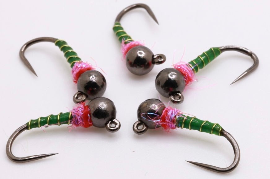 Olive & Pink Yummy Gummy - Hazy Fly Fishing