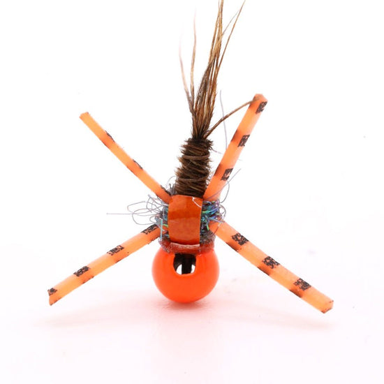 Orange Pheasant Tail w/ Leg - Hazy Fly Fishing