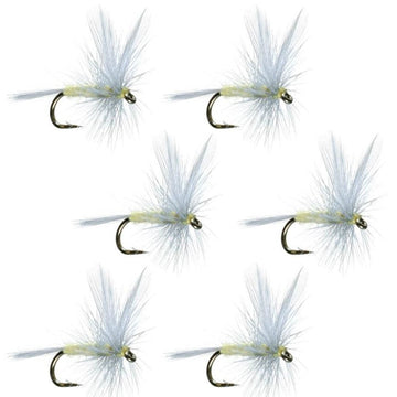 Pale Morning Dun PMD Classic Dry Fly - 6 Flies Hook Size 14 - Hazy Fly Fishing