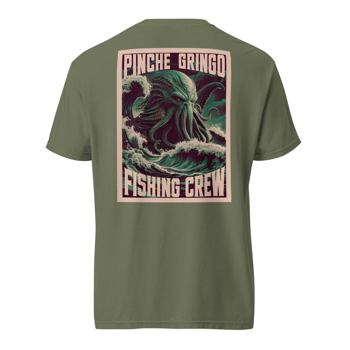 Pinche Gringo Fishing Crew Cthulhu Shirt - Hazy Fly Fishing
