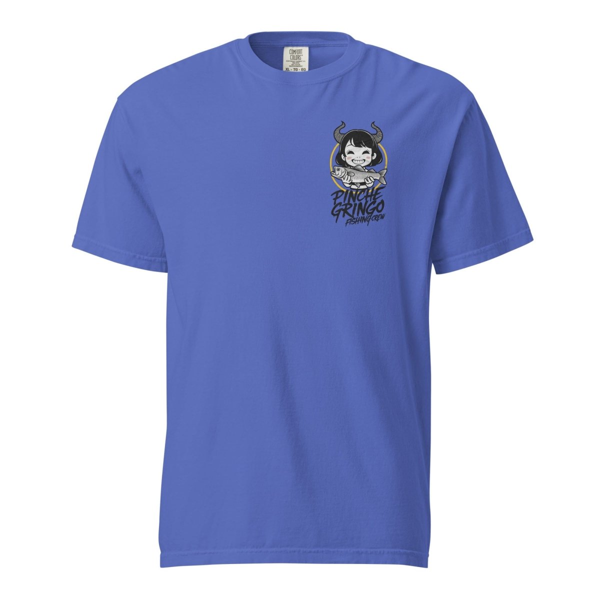 Pinche Gringo Fishing Crew Demon Fisher Anime Shirt - Hazy Fly Fishing
