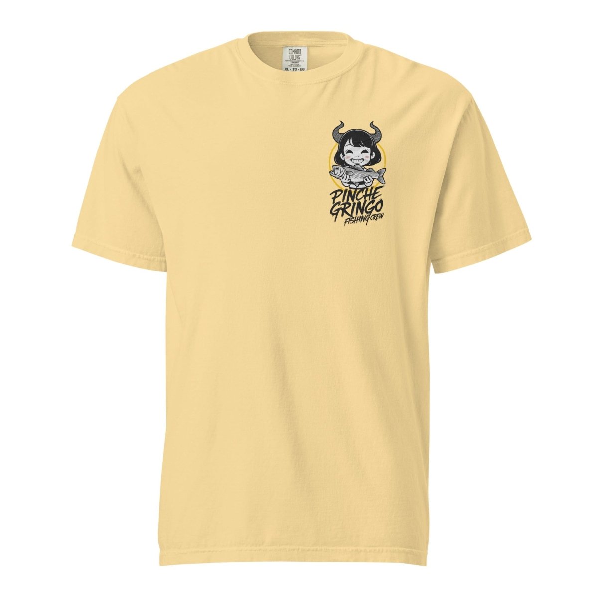 Pinche Gringo Fishing Crew Demon Fisher Anime Shirt - Hazy Fly Fishing