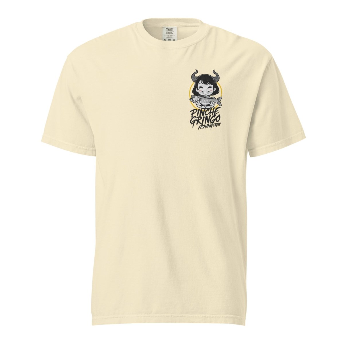 Pinche Gringo Fishing Crew Demon Fisher Anime Shirt - Hazy Fly Fishing