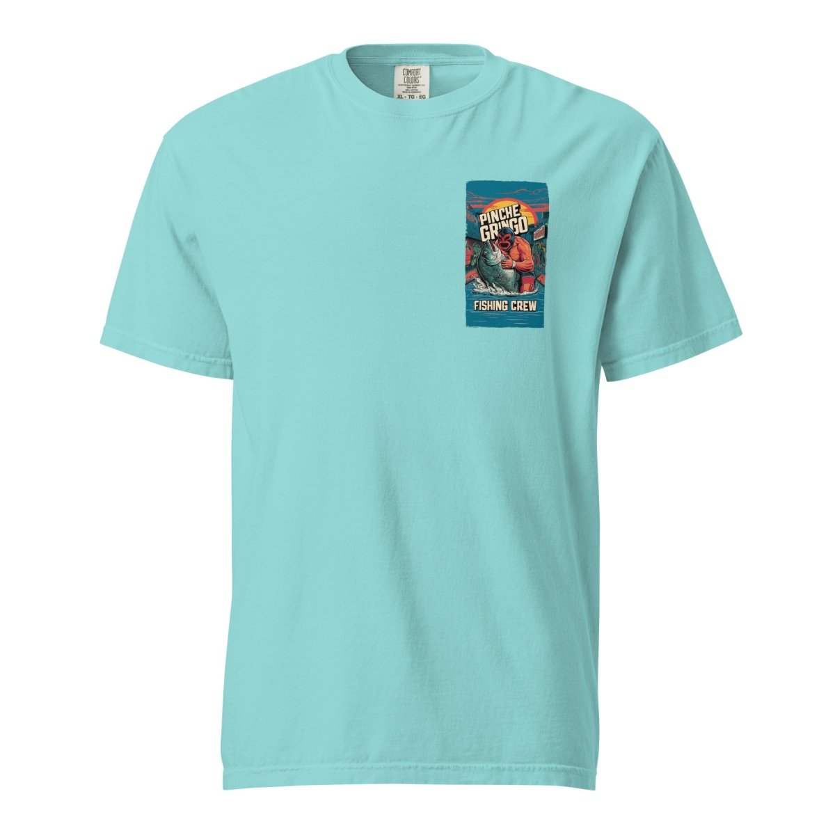 Pinche Gringo Fishing Crew Lucha Libre Shirt - Hazy Fly Fishing