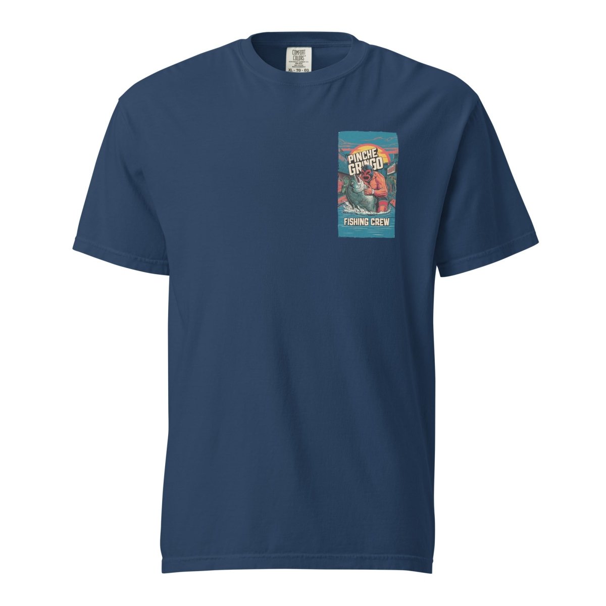 Pinche Gringo Fishing Crew Lucha Libre Shirt - Hazy Fly Fishing