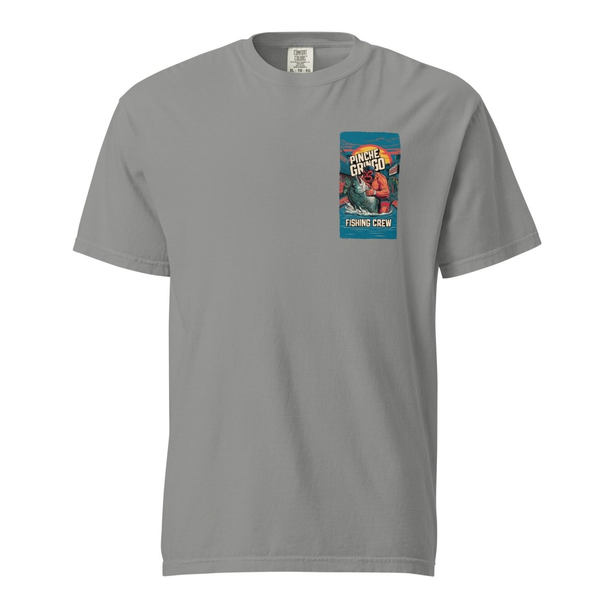 Pinche Gringo Fishing Crew Lucha Libre Shirt - Hazy Fly Fishing
