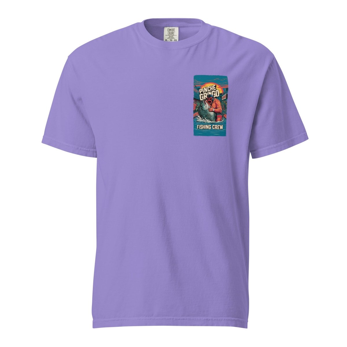 Pinche Gringo Fishing Crew Lucha Libre Shirt - Hazy Fly Fishing
