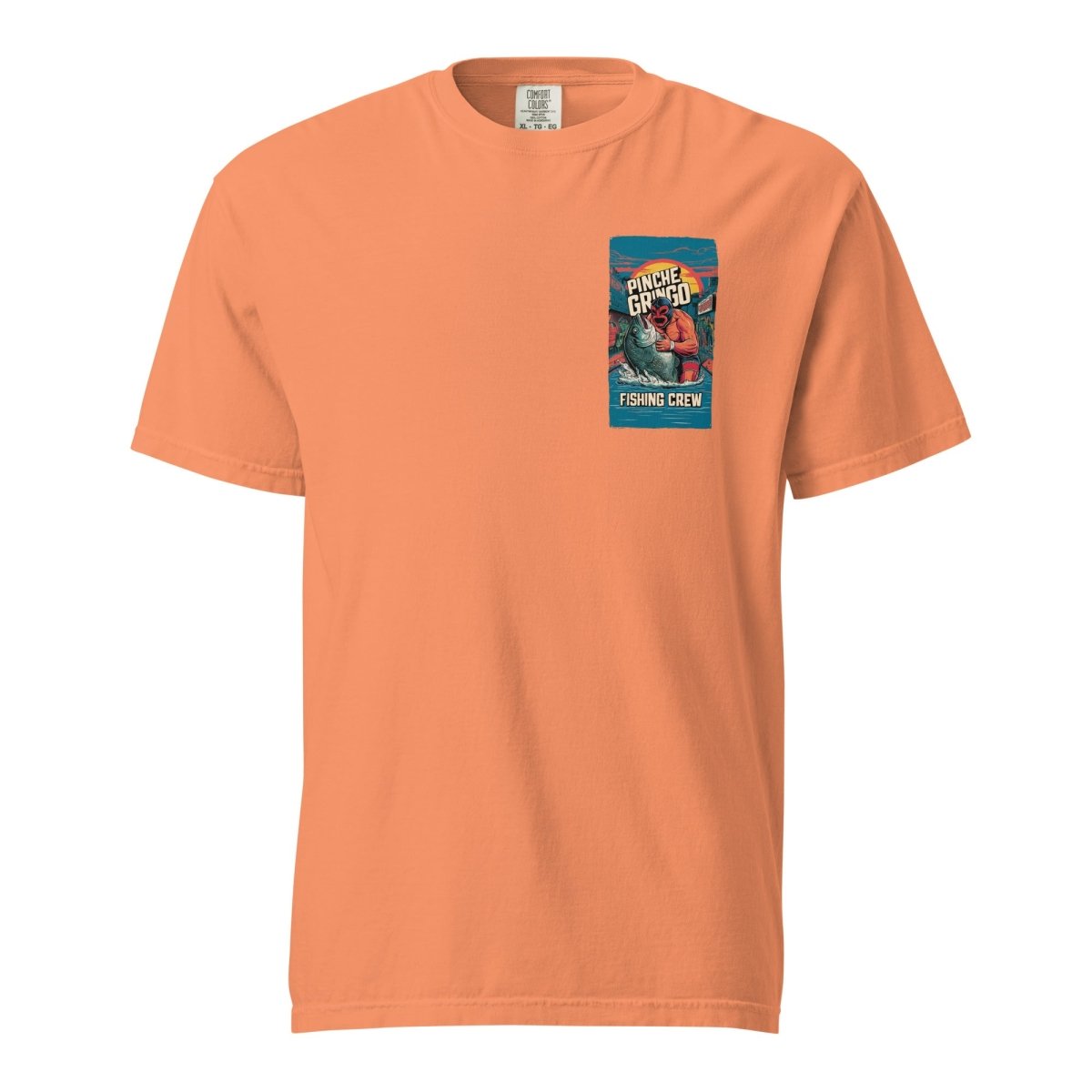 Pinche Gringo Fishing Crew Lucha Libre Shirt - Hazy Fly Fishing
