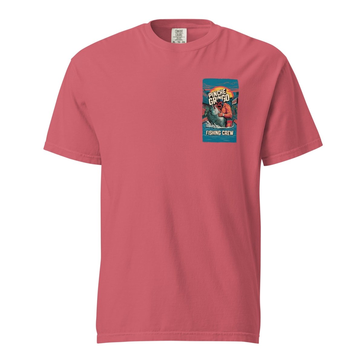Pinche Gringo Fishing Crew Lucha Libre Shirt - Hazy Fly Fishing