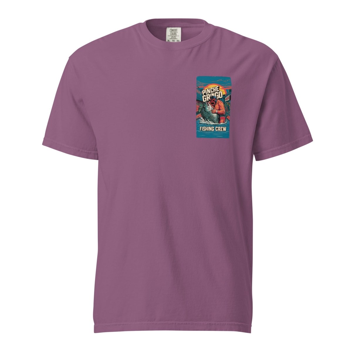 Pinche Gringo Fishing Crew Lucha Libre Shirt - Hazy Fly Fishing