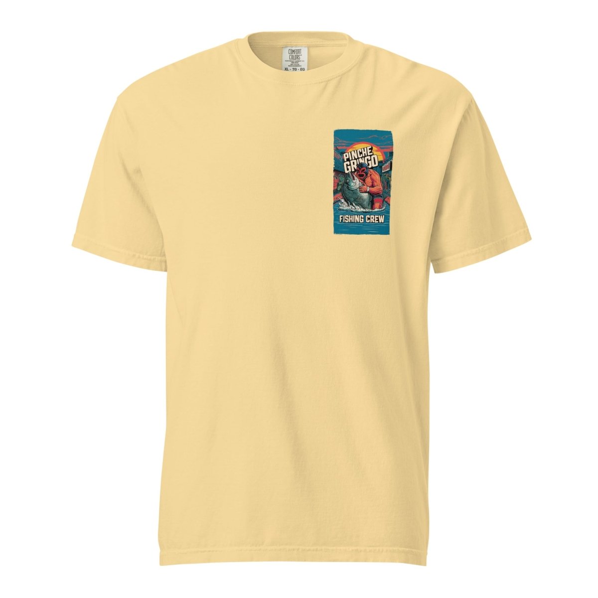 Pinche Gringo Fishing Crew Lucha Libre Shirt - Hazy Fly Fishing