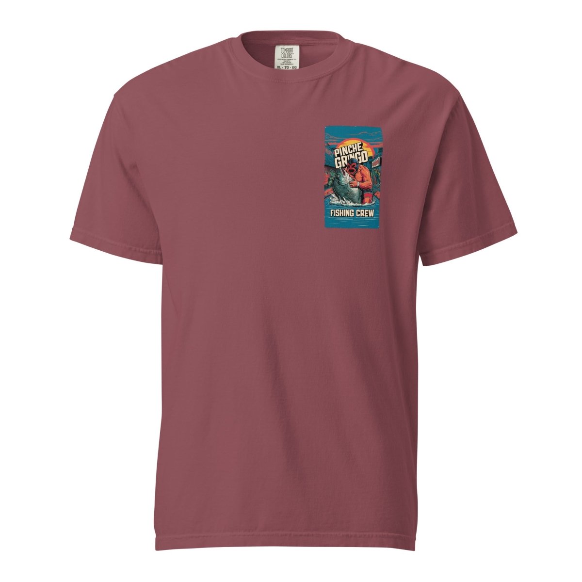 Pinche Gringo Fishing Crew Lucha Libre Shirt - Hazy Fly Fishing