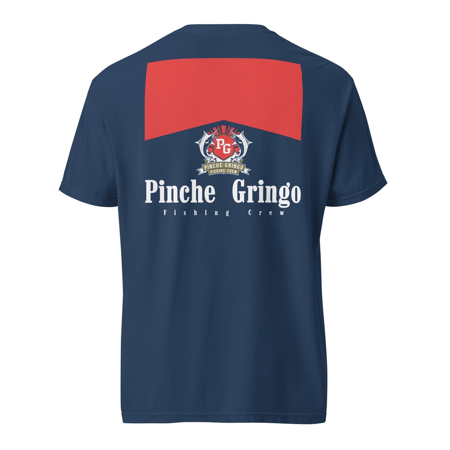 Pinche Gringo Fishing Crew Red Pack Shirt - Hazy Fly Fishing