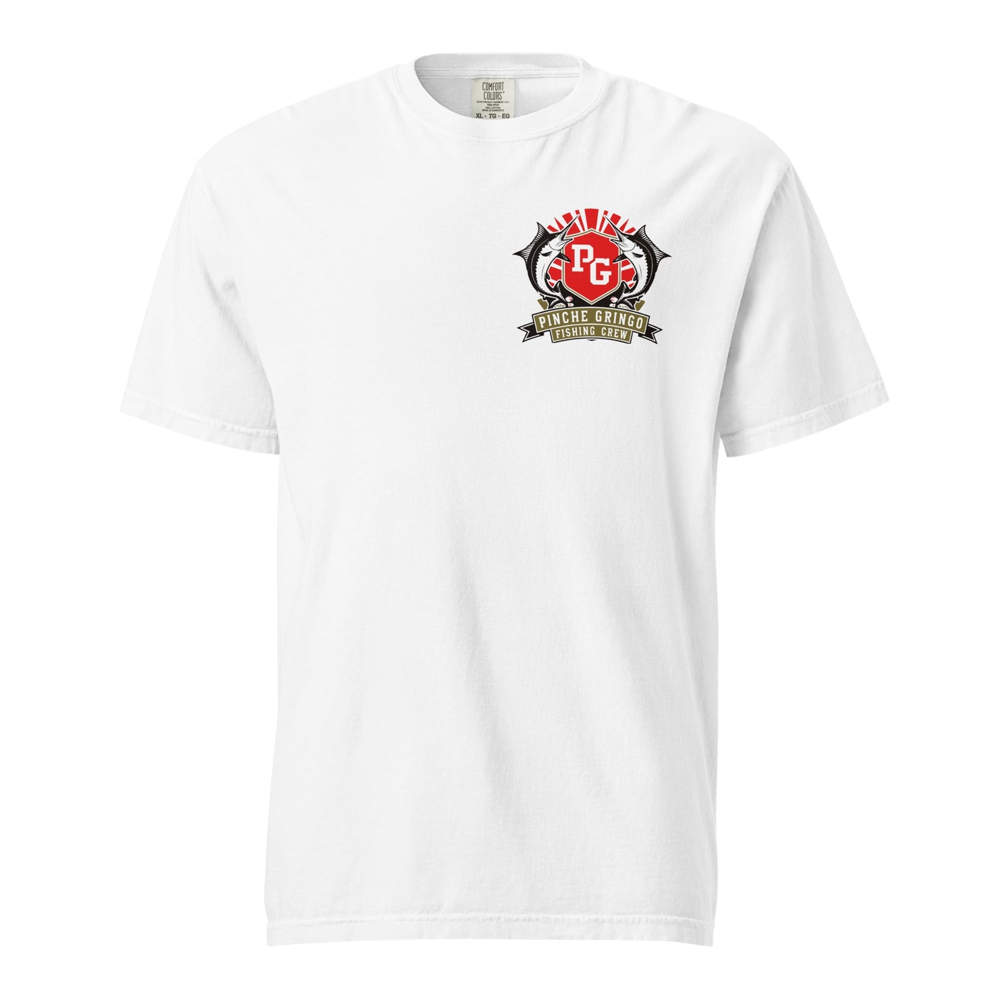 Pinche Gringo Fishing Crew Red Pack Shirt - Hazy Fly Fishing