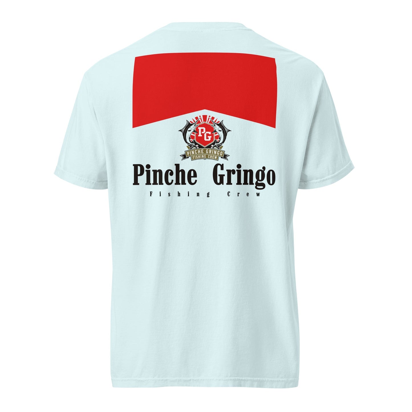 Pinche Gringo Fishing Crew Red Pack Shirt - Hazy Fly Fishing