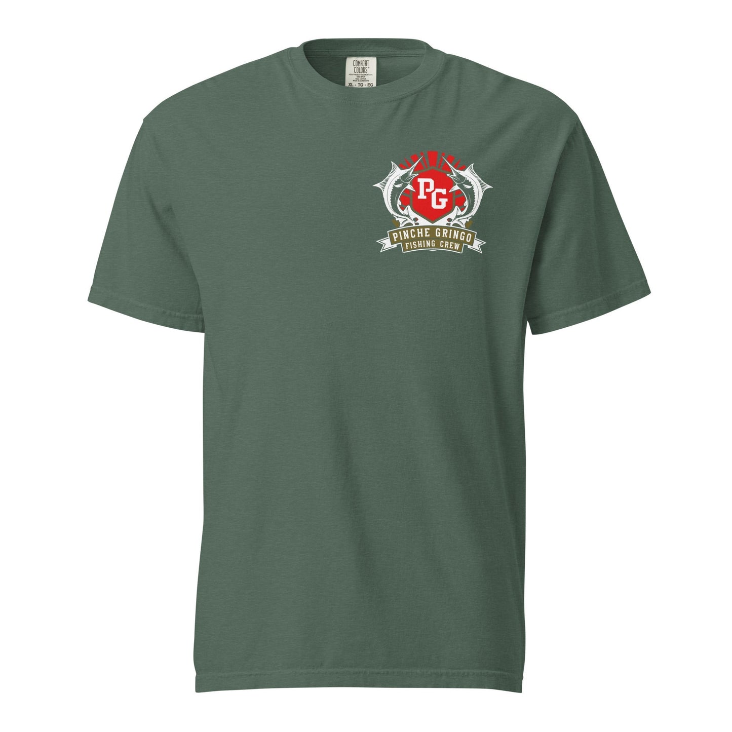 Pinche Gringo Fishing Crew Red Pack Shirt - Hazy Fly Fishing