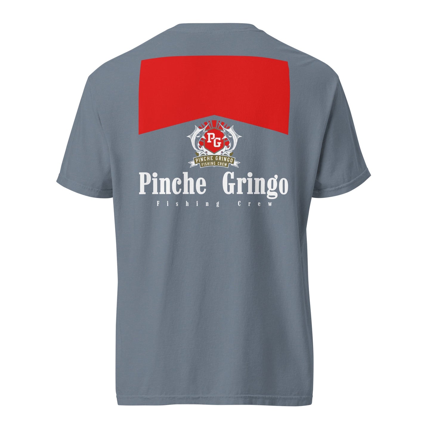 Pinche Gringo Fishing Crew Red Pack Shirt - Hazy Fly Fishing
