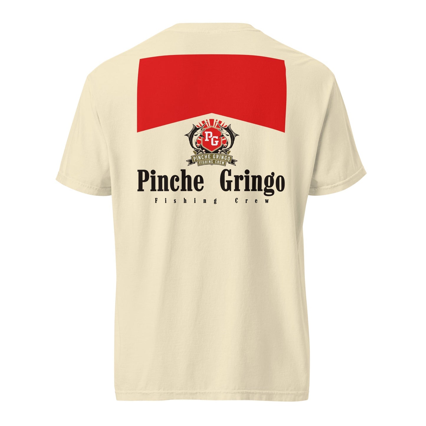 Pinche Gringo Fishing Crew Red Pack Shirt - Hazy Fly Fishing