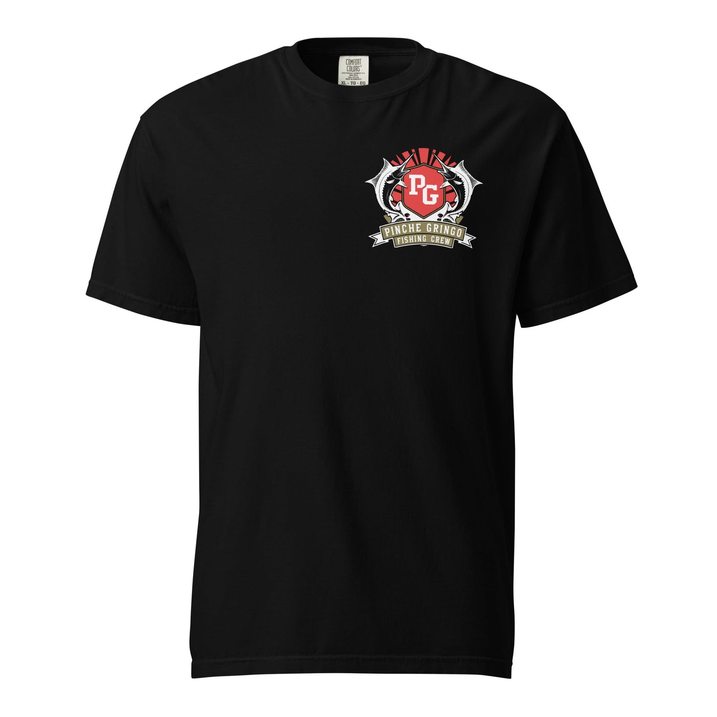 Pinche Gringo Fishing Crew Red Pack Shirt - Hazy Fly Fishing