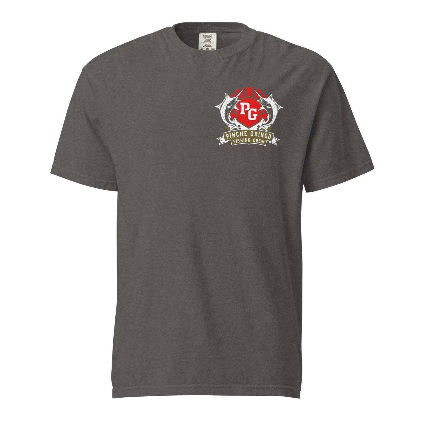Pinche Gringo Fishing Crew Red Pack Shirt - Hazy Fly Fishing