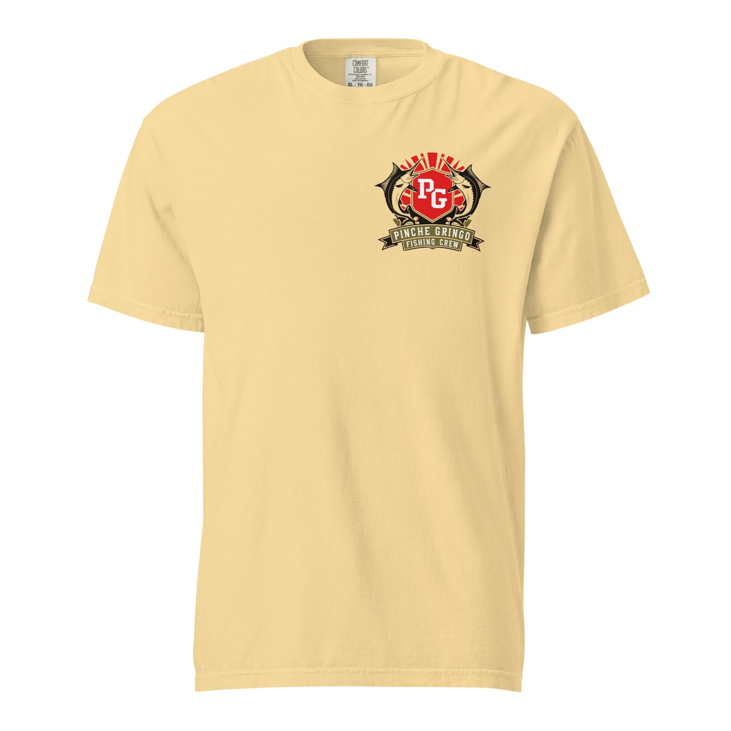 Pinche Gringo Fishing Crew Red Pack Shirt - Hazy Fly Fishing