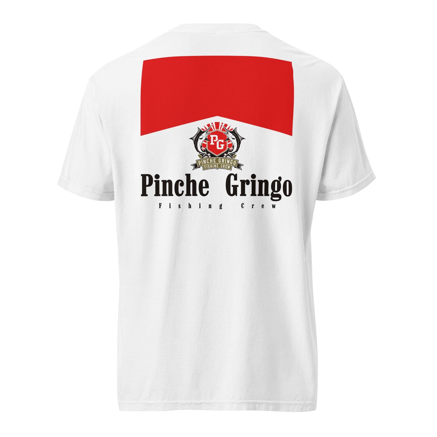 Pinche Gringo Fishing Crew Red Pack Shirt - Hazy Fly Fishing
