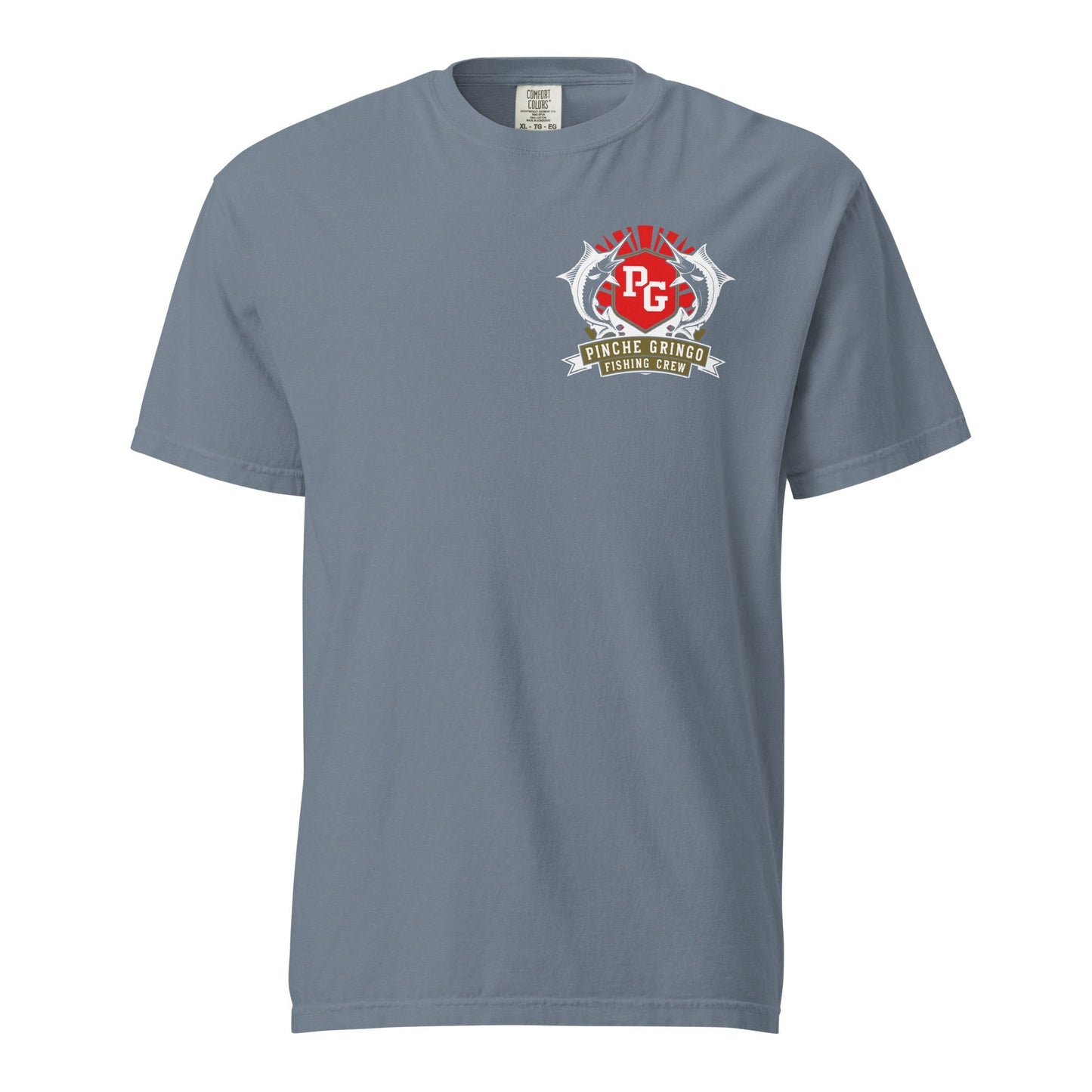 Pinche Gringo Fishing Crew Red Pack Shirt - Hazy Fly Fishing