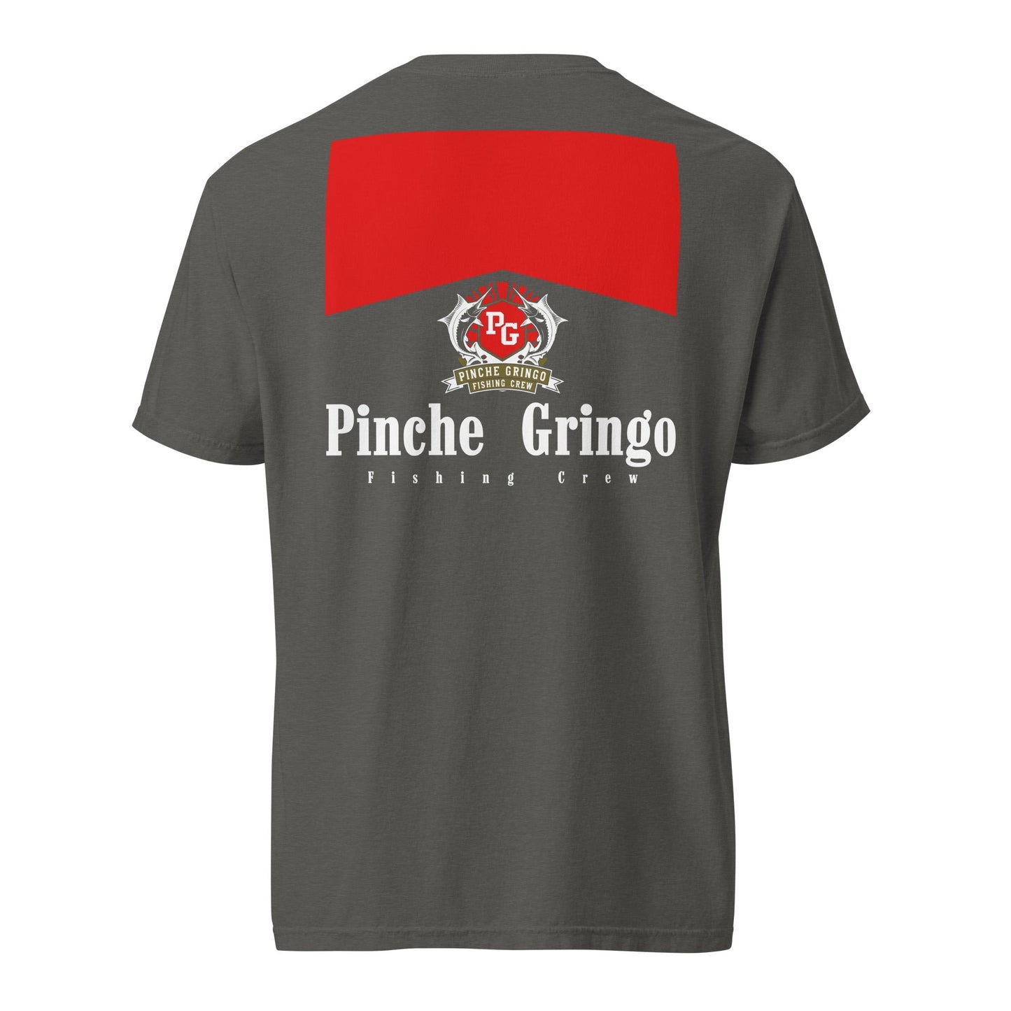 Pinche Gringo Fishing Crew Red Pack Shirt - Hazy Fly Fishing