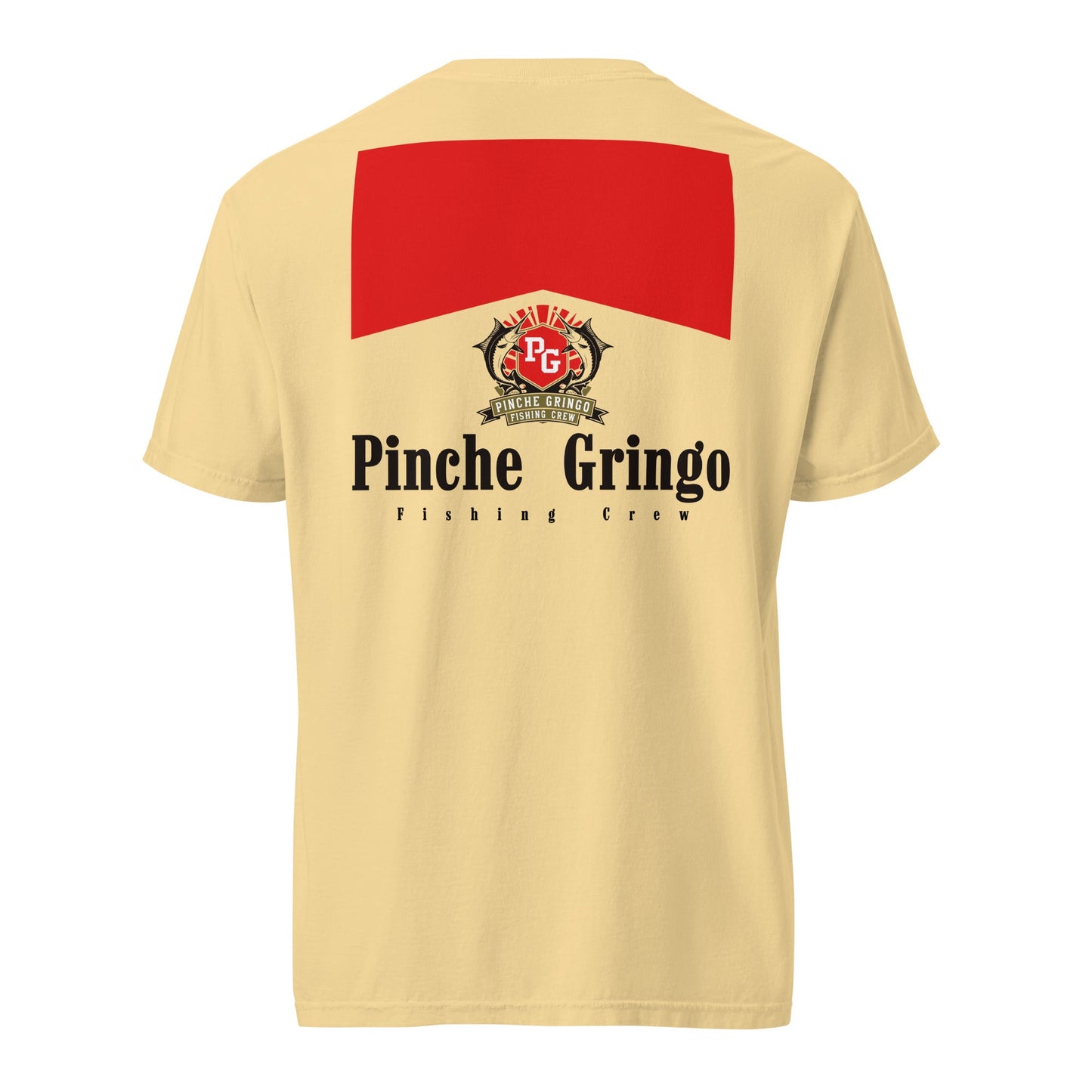Pinche Gringo Fishing Crew Red Pack Shirt - Hazy Fly Fishing