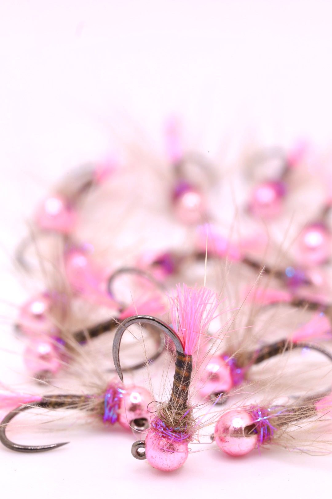 Pink Peacock Quill CDC - Hazy Fly Fishing