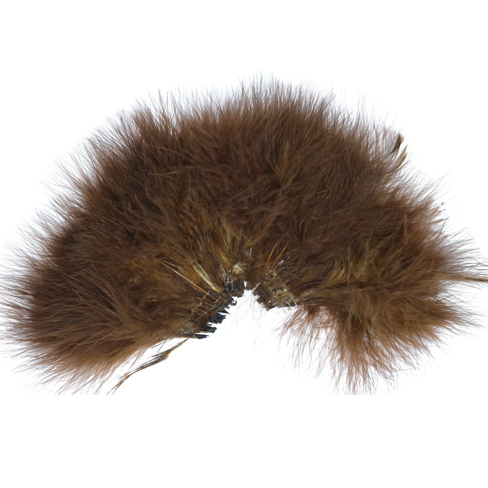 Select Strung Long Spey Marabou Master Pack - 4 Colors - White Dark Brown Sculpin Olive Black - Hazy Fly Fishing