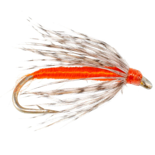 Soft Hackle Partridge and Orange Fly Fishing Wet Flies - 6 Flies Hook Size 16 - Hazy Fly Fishing