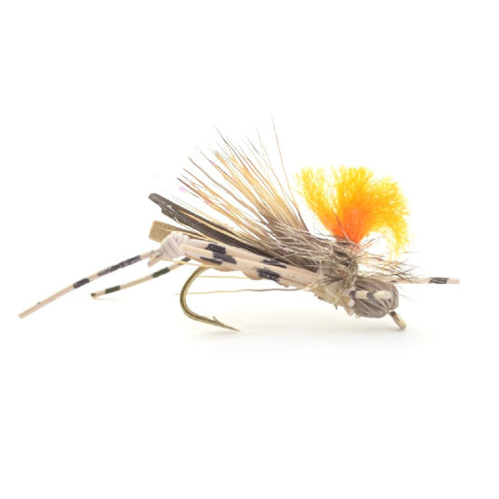 Trout Fly Assortment - Foam Body High Visibility Grasshopper Dry Fly Collection - Hazy Fly Fishing