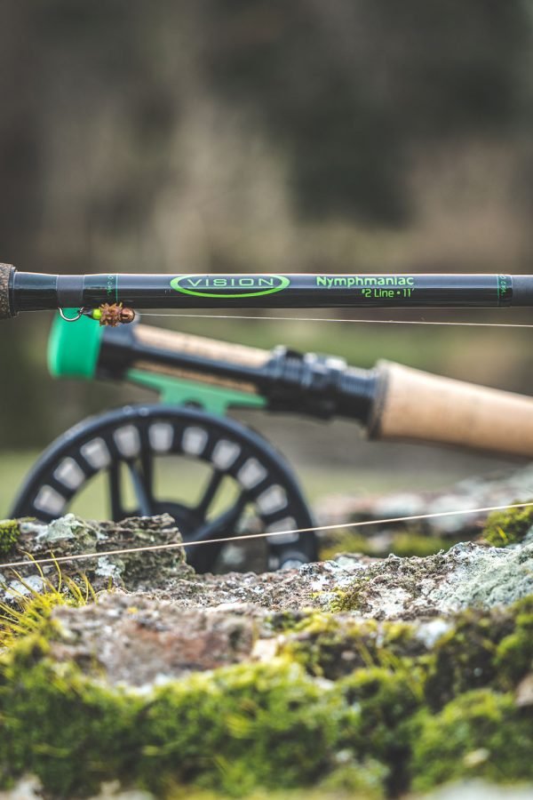Vision NYMPHMANIAC Fly Rod 4 - Piece - Hazy Fly Fishing