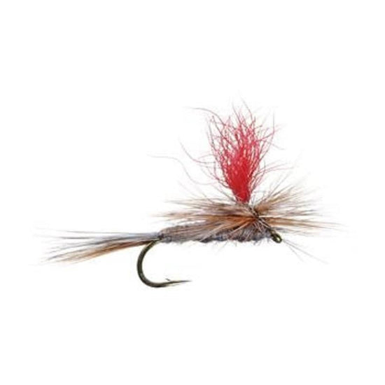 3 Pack Adams Hi - Viz Parachute Classic Dry Fly - Hook Size 14 - Hazy Fly Fishing