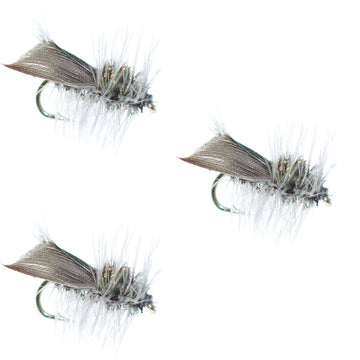 3 Pack Hemingway Caddis Dry Fly - Hook Size 16 - Hazy Fly Fishing