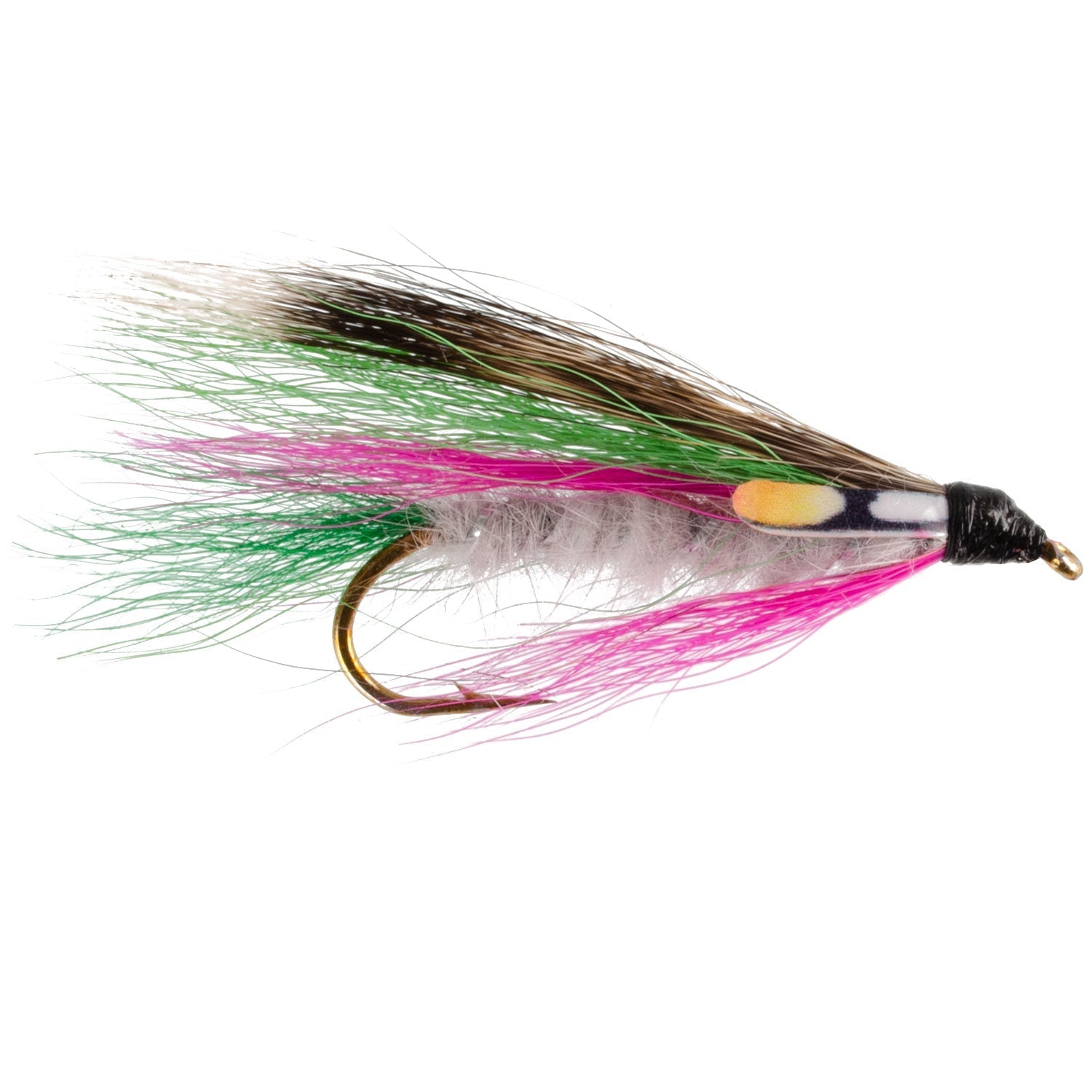 3 Pack Little Rainbow Trout Classic Streamer Flies - Hook Size 4 - Hazy Fly Fishing