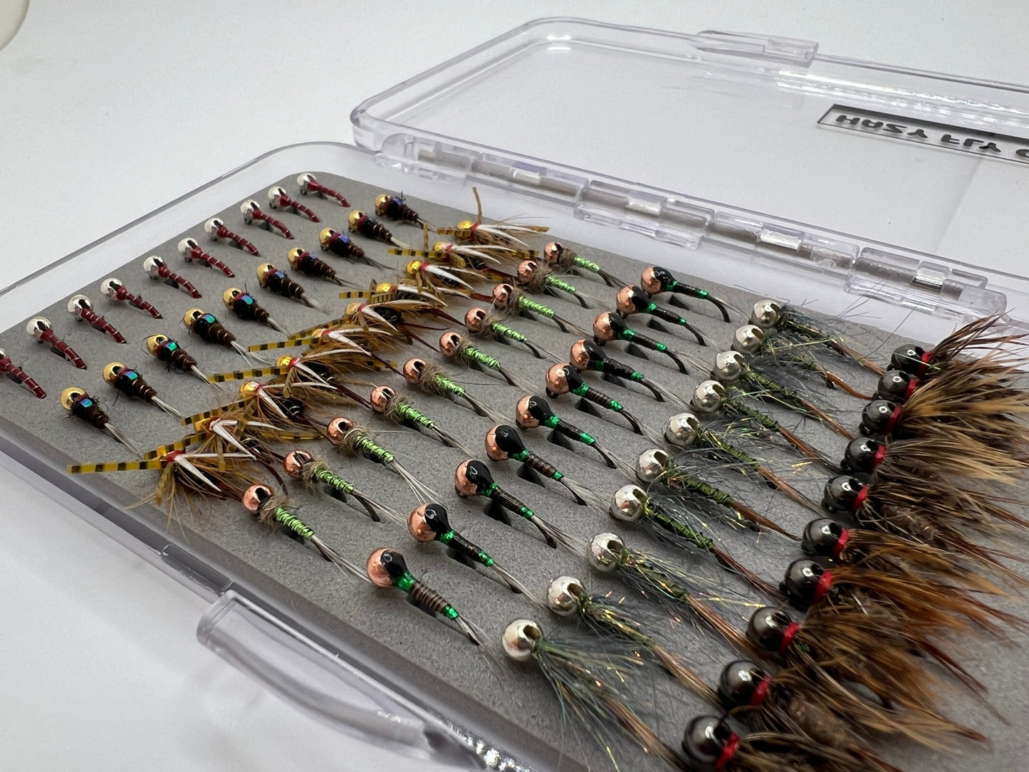 70 Count Nymph Box - Hazy Fly Fishing