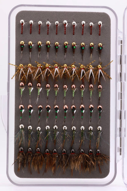 70 Count Nymph Box - Hazy Fly Fishing