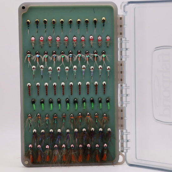 90 Count Euro Nymph Box - Hazy Fly Fishing