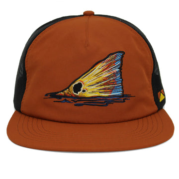 Redfish Tail Mesh Back Performance Hat
