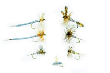 Adams Fly Assortment - 24 Flies 1 - Hazy Fly Fishing