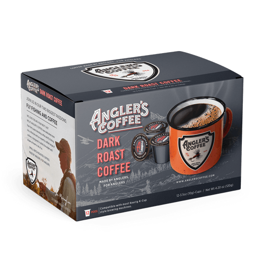 Angler's Coffee Single Serve Coffee Pods (Dark Roast) - Hazy Fly Fishing
