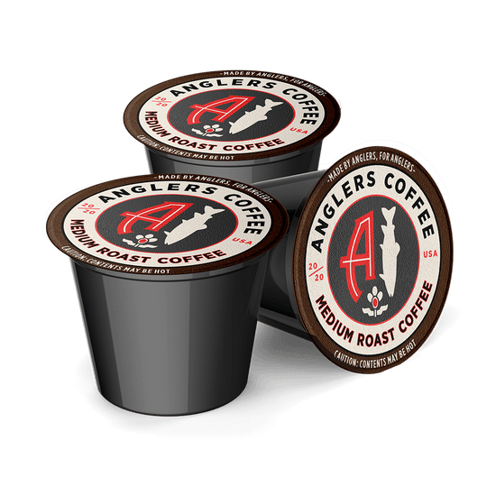 Anglers Coffee Single Serve Coffee Pods (Medium Roast) - Hazy Fly Fishing