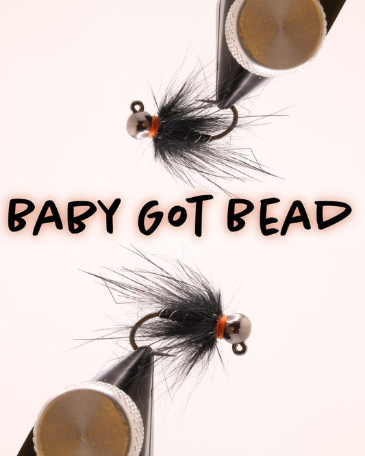 Baby Got Bead Black - Hazy Fly Fishing