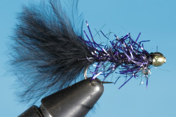Balanced Leech Crystal Bugger (Barbless) - Hazy Fly Fishing