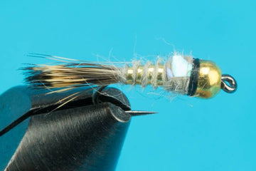 Barbless Beadhead Flashback Hare's Ear - Hazy Fly Fishing