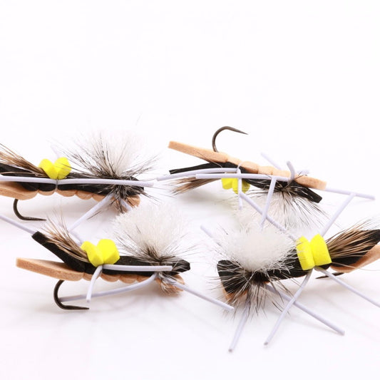 Barbless Chernobyl Hopper - Hazy Fly Fishing