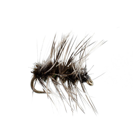 Barbless Griffiths Gnat Midge Trout Dry Fly Fishing Flies - 6 Flies Size 20 - Hazy Fly Fishing