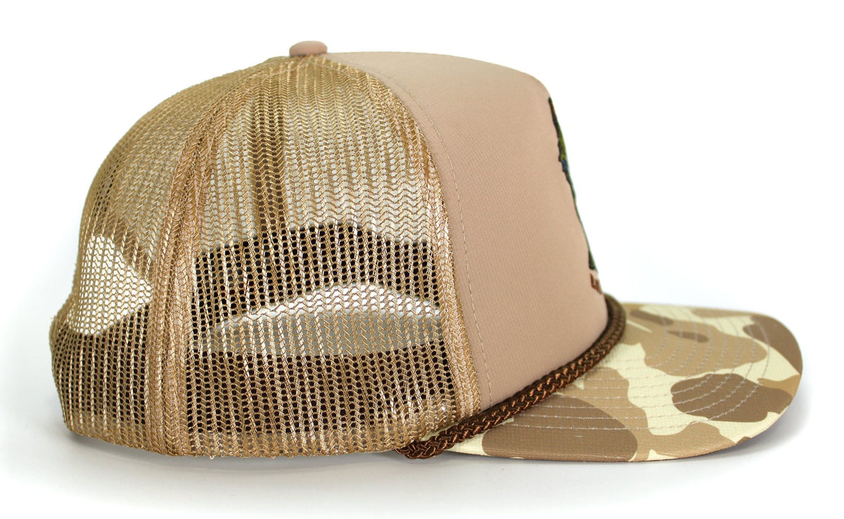 Bass Bum 5-Panel Bass Fishing Hat - Hazy Fly Fishing